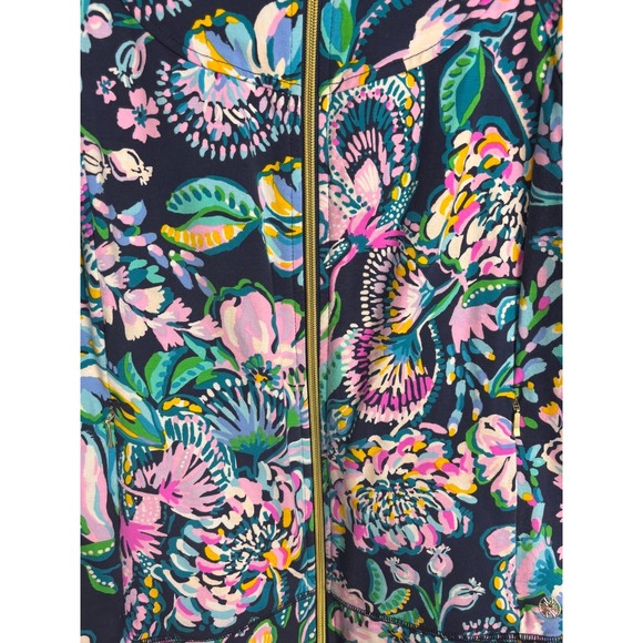 Lilly Pulitzer High Tide Racer Back Tank, Skort, Jacket Set M Navy 1959 - Picture 9 of 12